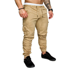 Load image into Gallery viewer, Autumn Men Pants Hip Hop Harem Joggers Pants 2020 New Male Trousers Mens Joggers Solid Multi-pocket Pants Sweatpants M-4XL